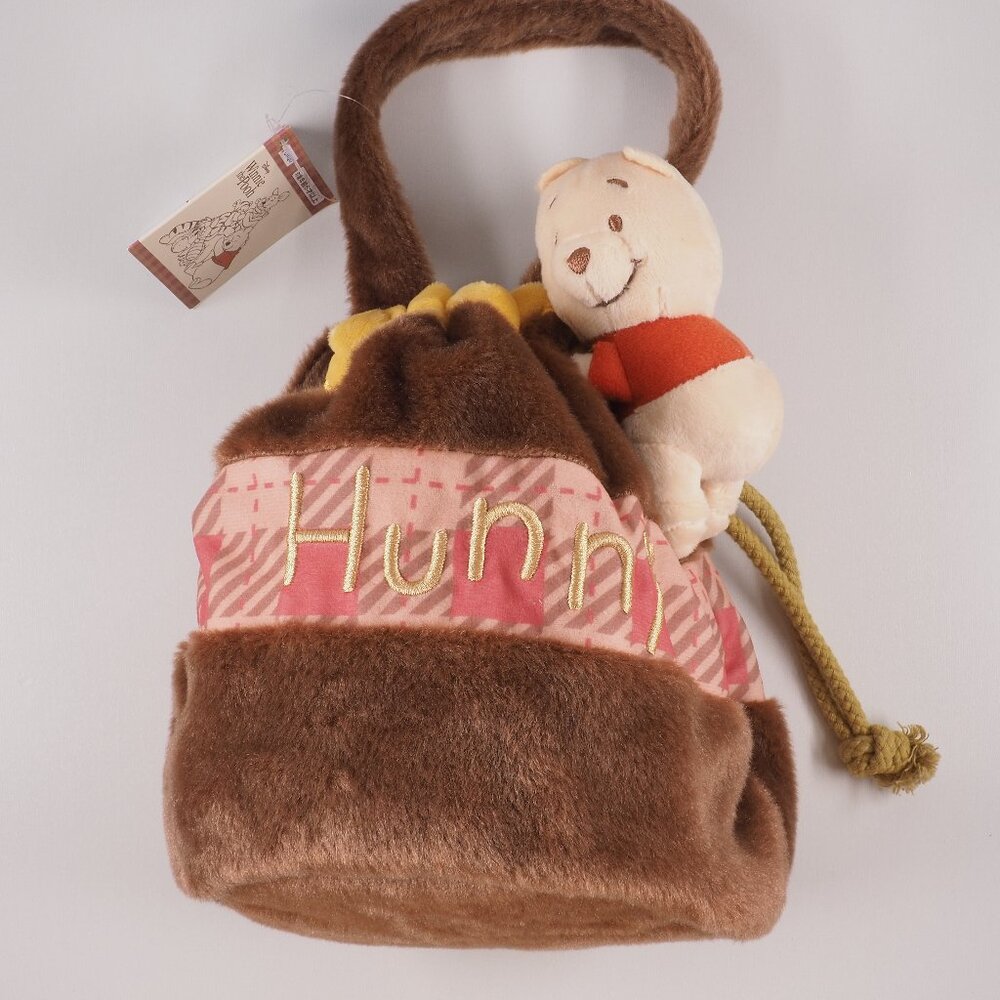 Disney Japan Winnie the Pooh Honey pot handbag purse